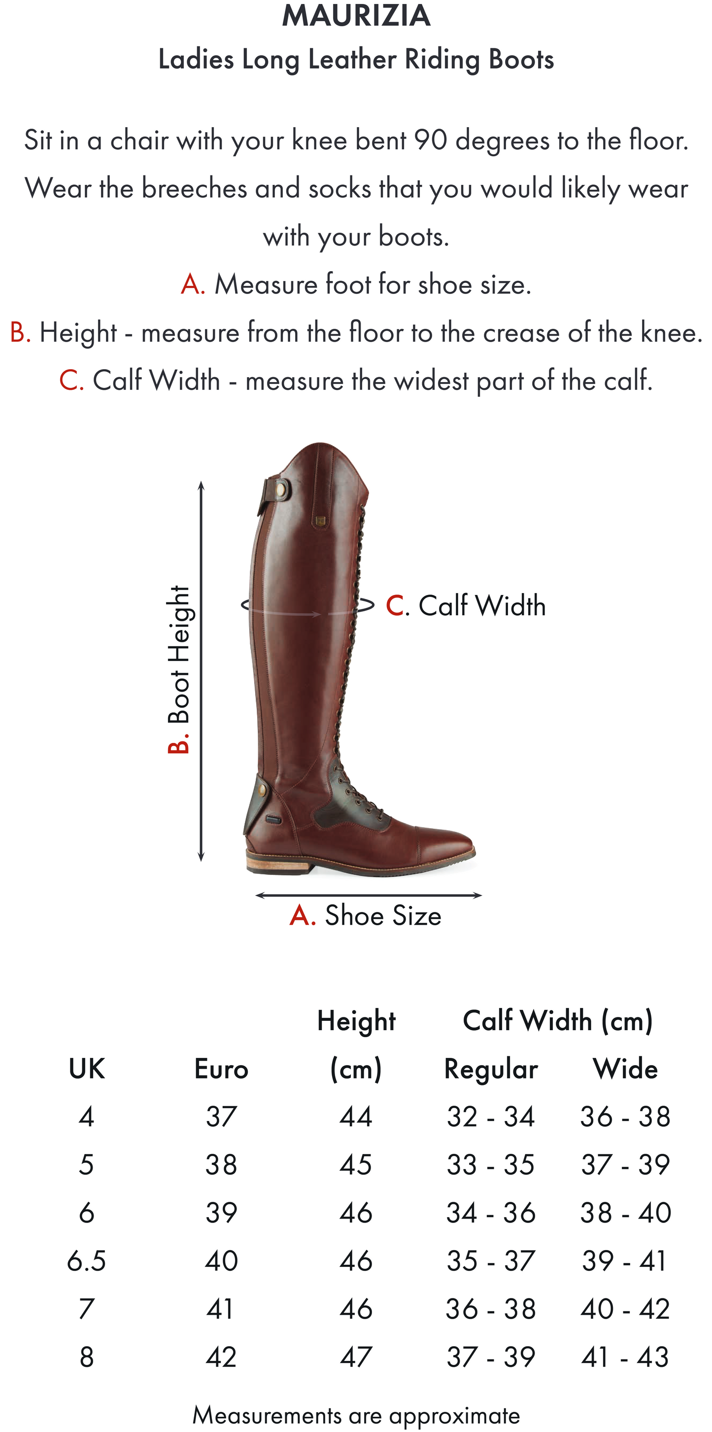 Bottes de dressage Maurizia